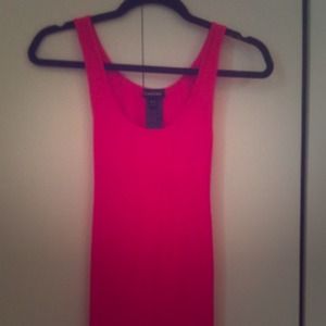BeBe Neon Pink Dress Summer 2012