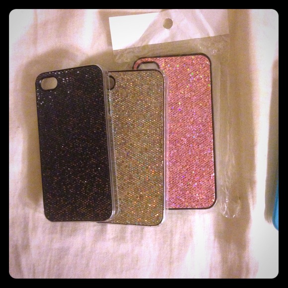 ❌Sold❌Sparkly and cute cases iPhone 4 cases