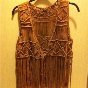 fringe vest hipster style