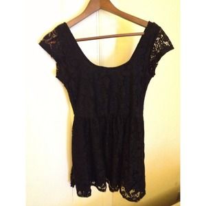 Black lace dress new w/o tags
