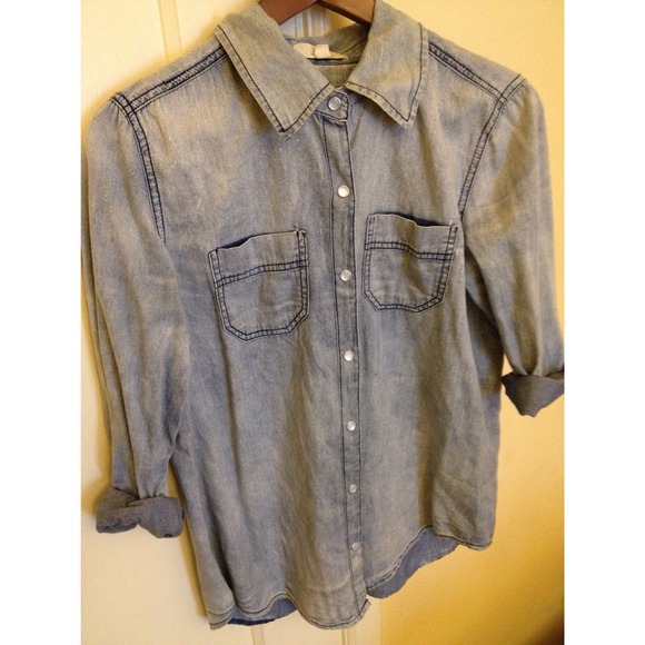 Chambray top