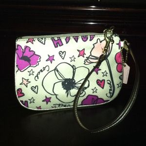 Coach wristlet