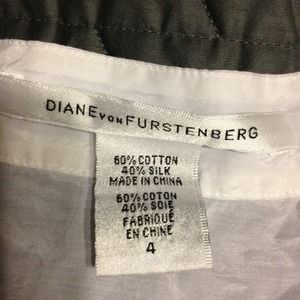 DVF Summer shirt and super nice beach coverup