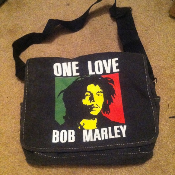 One Love messenger bag