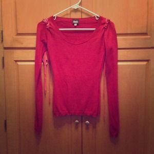 Vintage D&G cherry red sweater