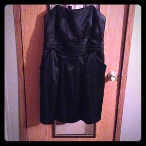 Black bridesmaid dress