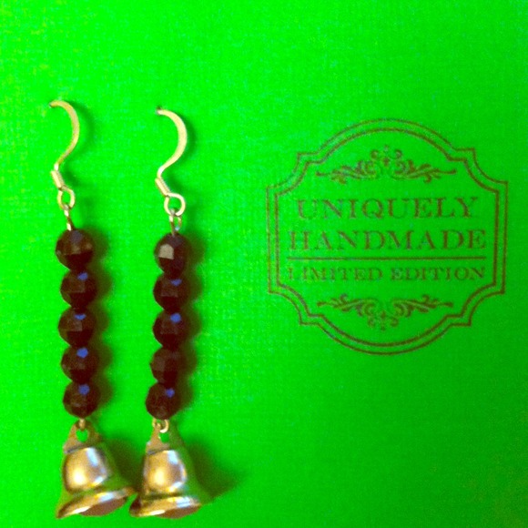 Meditation bell earrings