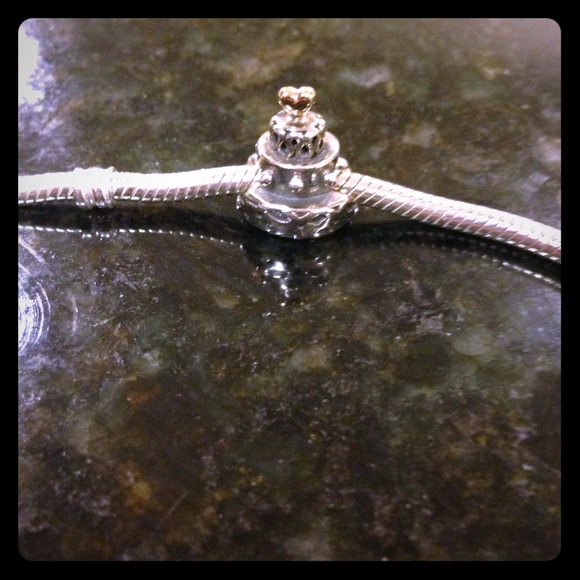 Pandora Birthday Cake charm with heart on top!!