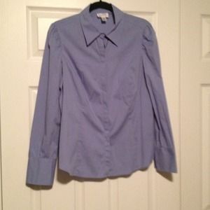 Blue dress shirt LOFT