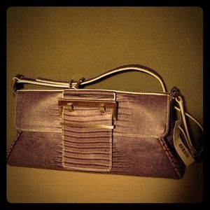 Purple handbag