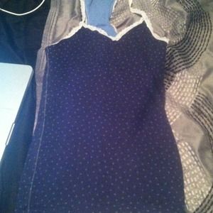 American Eagle blue star tank top