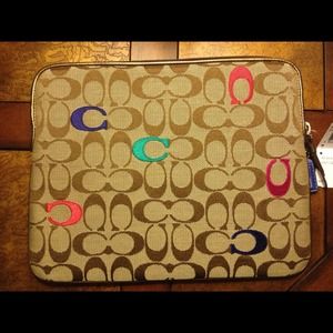 Authentic Coach Tablet Sleeve