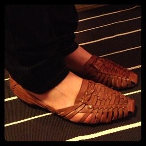 Huaraches Brown Leather