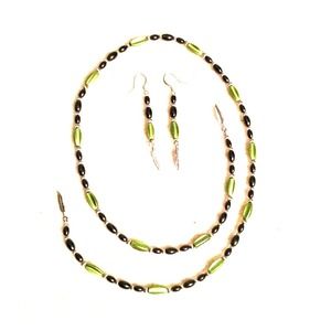 Magnetic earrings & bracelet/ necklace