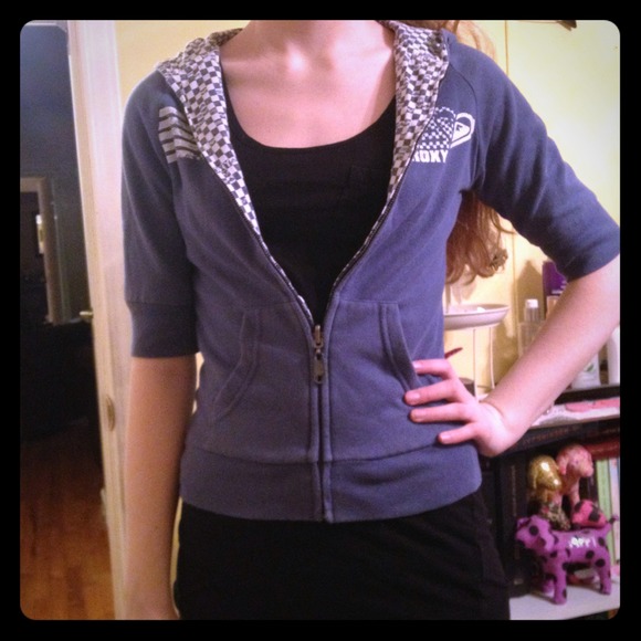Cropped hoodie