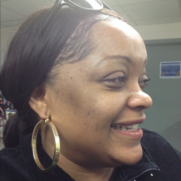 Large Greek earrings - Picture 4 of 4