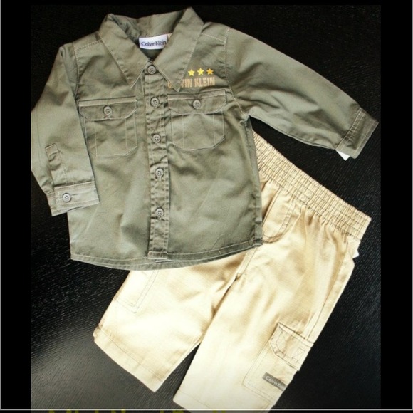 ❤️SOLD❤️Calvin Klein Pants and Long Sleeve Shirt