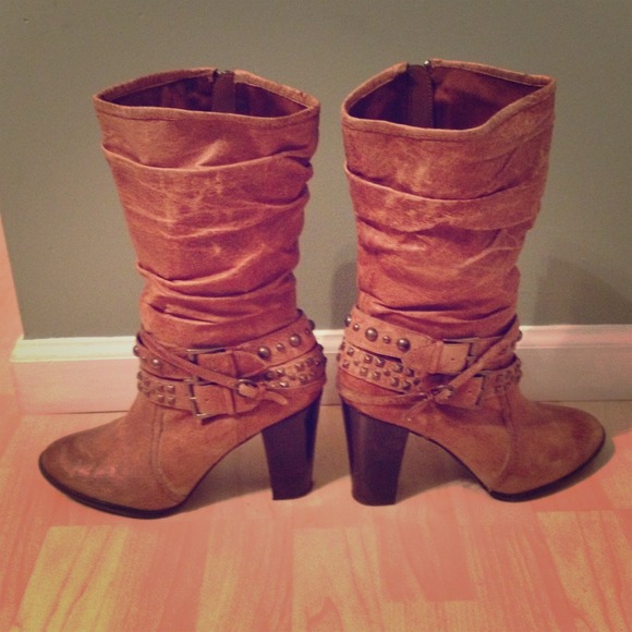 Tan Leather Boots