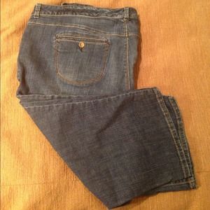 Plus Size Denim Crops Size 24