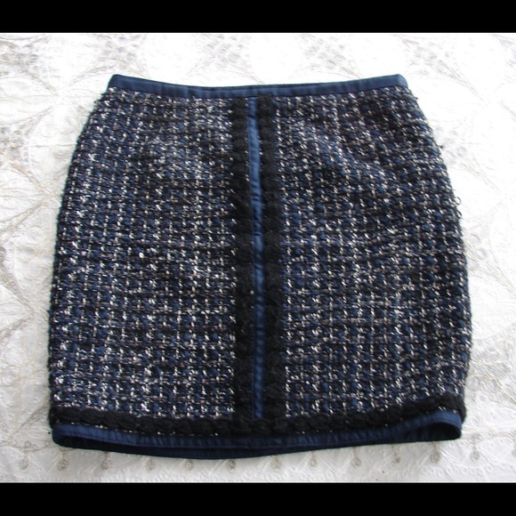 Authentic Navy Tween Tory Burch Skirt size 6