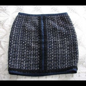 Authentic Navy Tween Tory Burch Skirt size 6