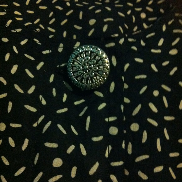 Vintage patterned dress - Picture 2 of 3