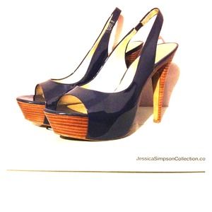 Jessica Simpson open toe heels