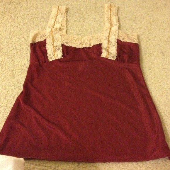 Red and Tan Top!