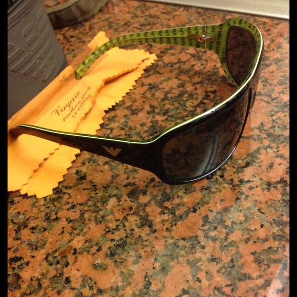 Emporio Armani plastic sunglasses