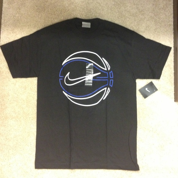 Nike black 100% cotton tee shirt.