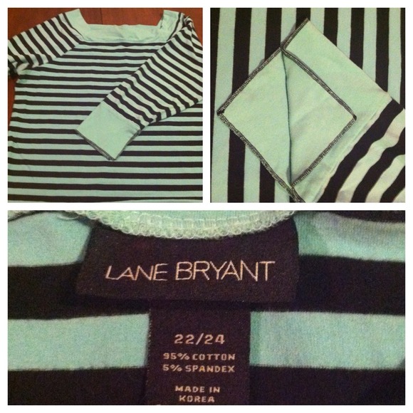 Lane Bryant striped top