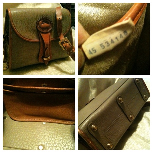 B13-Vintage Dooney&Bourke 'Essex' cross body bag - Picture 3 of 4