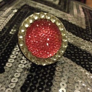 Rhinestone ring