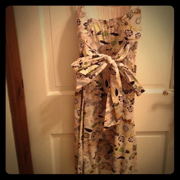 Perfect Easter Dress! Floral Spaghetti Strap