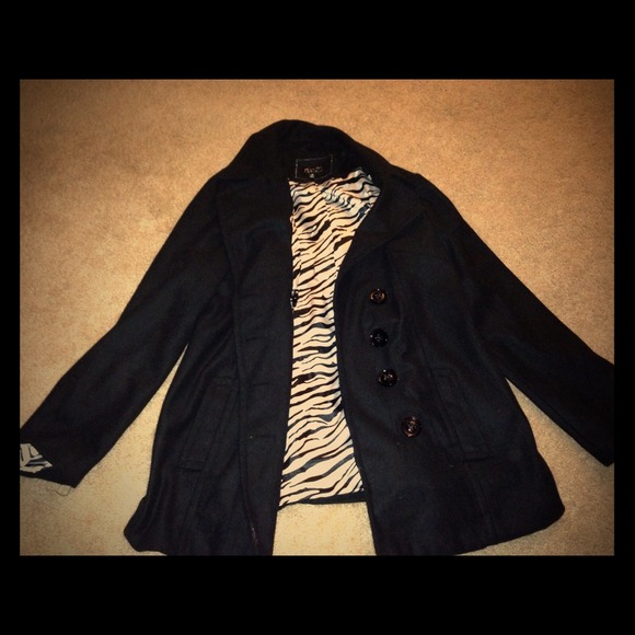 Black trench coat