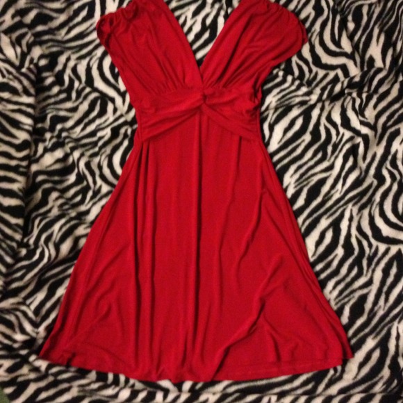 Lady in red!
