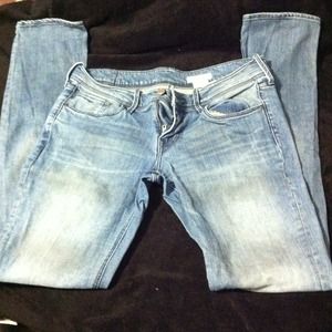 Light blue skinny jeans