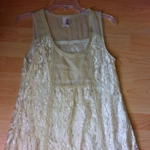 Sold bundle lace dress and wrap shirt