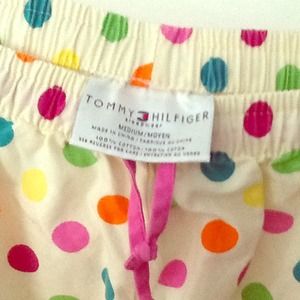 Polka dot pajama pants