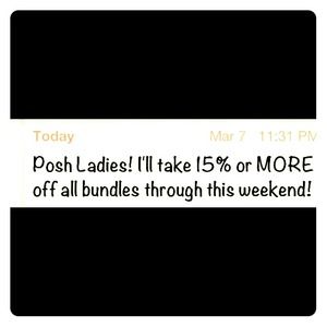 Bundle time!! Pick your FAV items for a discount!