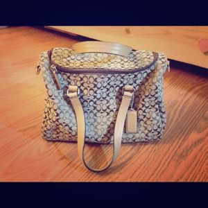 Coach cross body bag