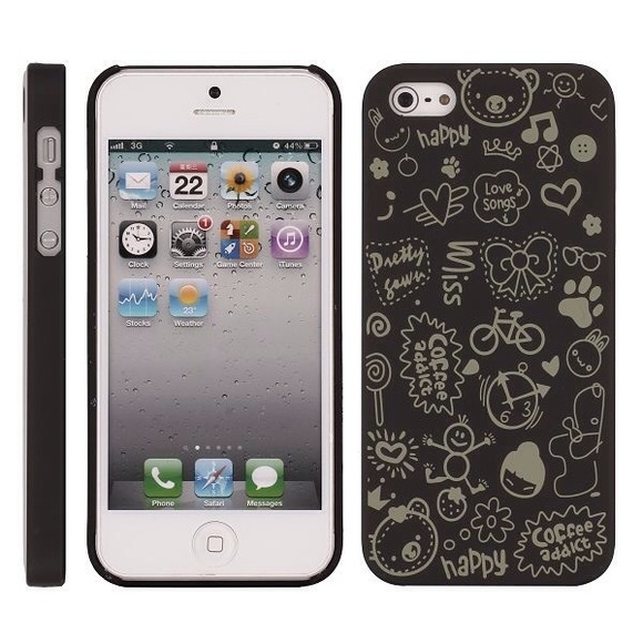 Scribble Scribble Case for iPhone 5 (Black)