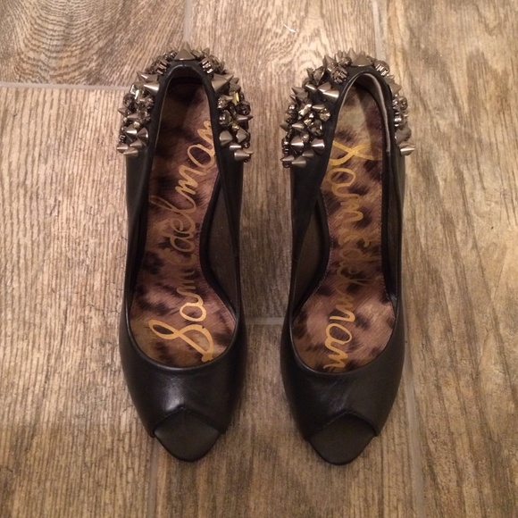 Black Stud Sam Edelman Lorrissa Lorissa Leather - Picture 3 of 4