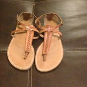 American Eagle Gladiator Sandal (brown)