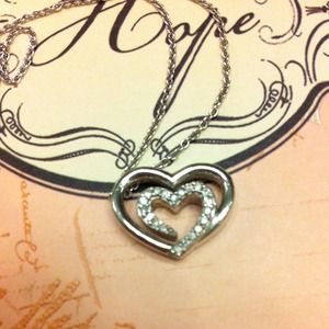 Zales 14k gold diamond necklace!