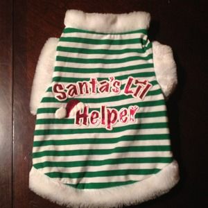 An adorable fancy Xmas shirt for your PUP! 🐾