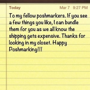 Hi poshmarkers!
