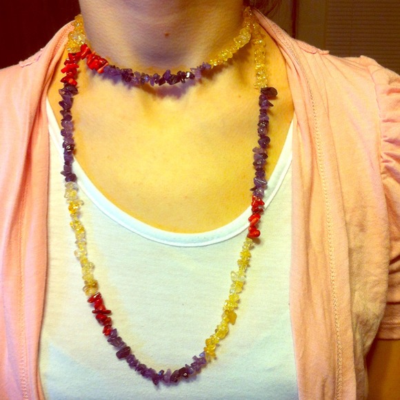 Multigem Necklace TGW 300cts