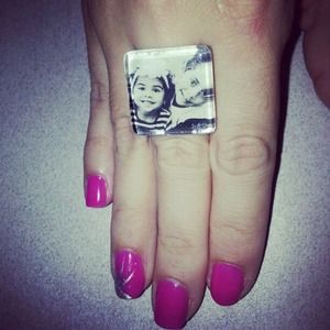 3 Custom Made Photo Rings for @lisahope27