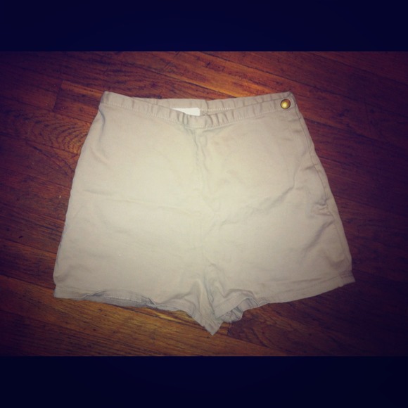 High waisted shorts